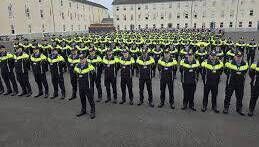 An Garda Siochana Training, always a popular stand with visitors to the Ploughing Championships. 