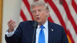 <p>President Donald Trump speaks during an event with Republican lawmakers in the Rose Garden of the White House, Wednesday, Sept. 2, 2026, in Washington. (AP Photo/Alex Brandon)</p> <p>President Donald Trump speaks during an event with Republican lawmakers in the Rose Garden of the White House, Wednesday, Sept. 2, 2026, in Washington. (AP Photo/Alex Brandon)</p>