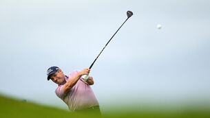 <p>IN IT TO WIN IT: Pádraig Harrington during the pro-am in advance of the Amgen Irish Open. Pic: Ramsey Cardy/Sportsfile.</p>