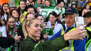 <p>Growth in registered female football players has plateaued after an initial explosion in participation following the World Cup breakthrough. Pic: David Fitzgerald/Sportsfile.</p>