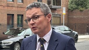 <p>Sport minister Patrick O'Donovan speaking to the media outside his department in Dublin today. Picture: Mícheál Ó Scannáil/PA</p> <p>Sport minister Patrick O'Donovan speaking to the media outside his department in Dublin today. Picture: Mícheál Ó Scannáil/PA</p>