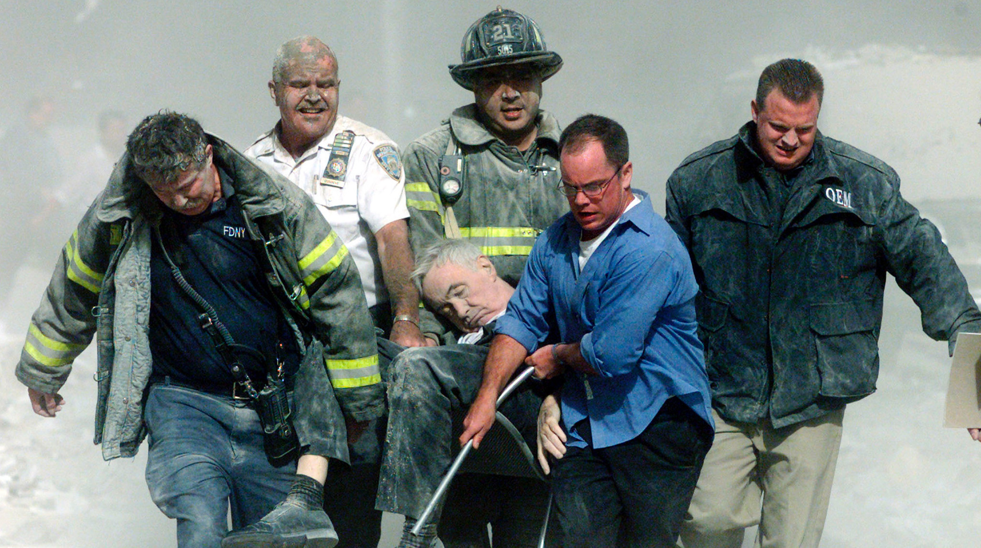 25 years on from 9/11: How New York's firefighters paid the highest price on September 11