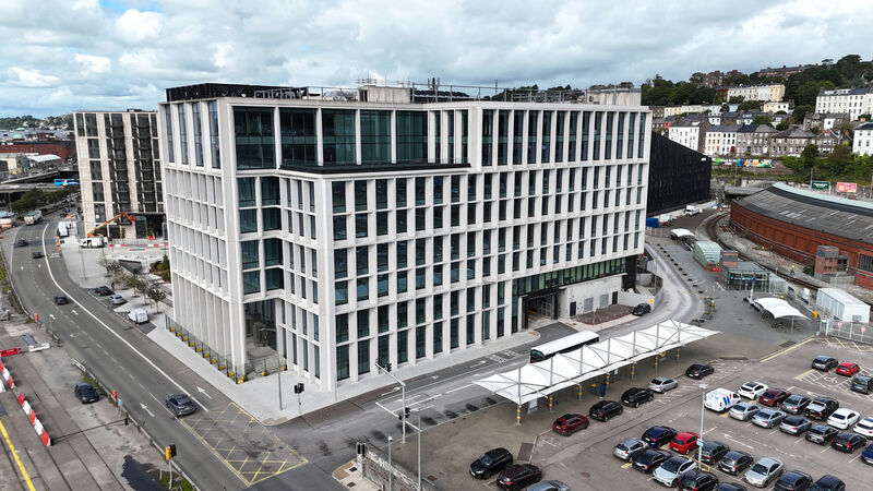The latest office block on Horgan's Quay, HQ2. Picture: Larry Cummins