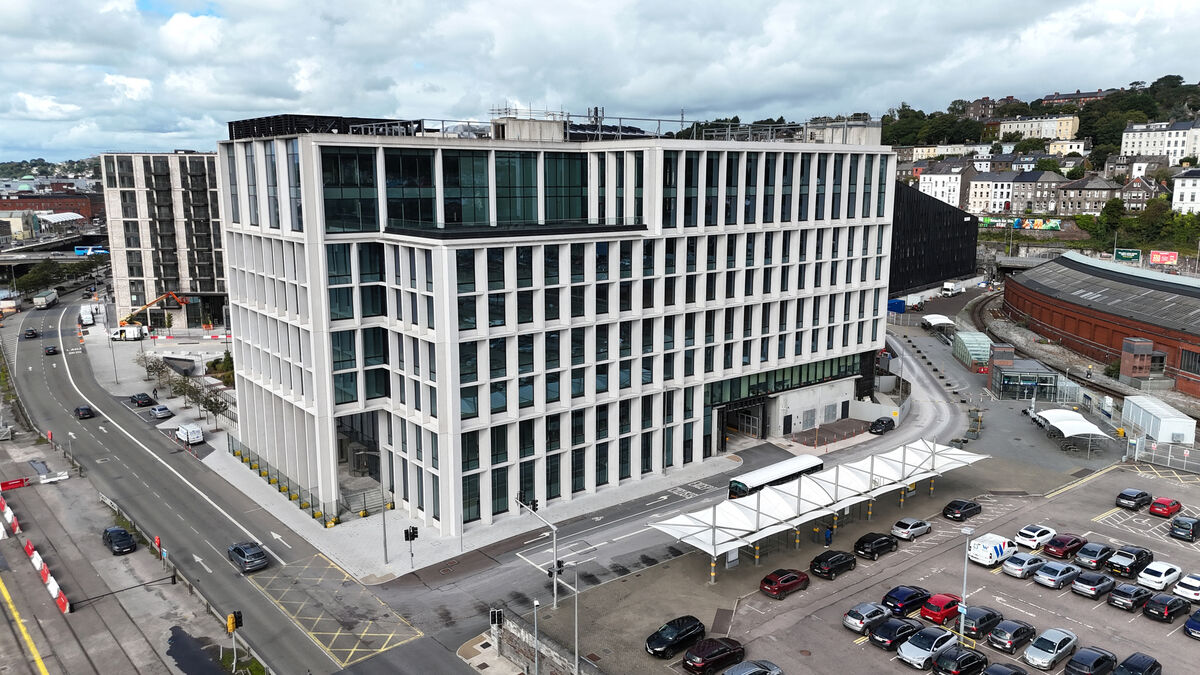 The latest office block on Horgan's Quay, HQ2. Picture: Larry Cummins The latest office block on Horgan's Quay, HQ2. Picture: Larry Cummins