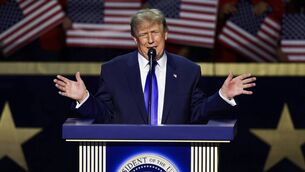 <p>US president Donald Trump speaks on stage on the first day of the 2026 Republican National Convention at the American Airlines Center on September 09, 2026 in Dallas, Texas. Picture: Alex Wong/Getty Images</p>