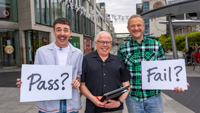 <p>PJ Gallagher puts drivers to the test in The Random Driving Test, Thursday, RTÉ One at 7pm</p>