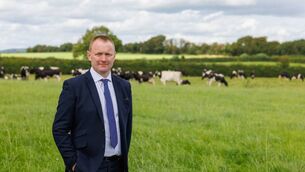 <p>ICMSA President Denis Drennan on his own farm at Dunbell just outside Kilkenny City.</p> <p>ICMSA President Denis Drennan on his own farm at Dunbell just outside Kilkenny City.</p>