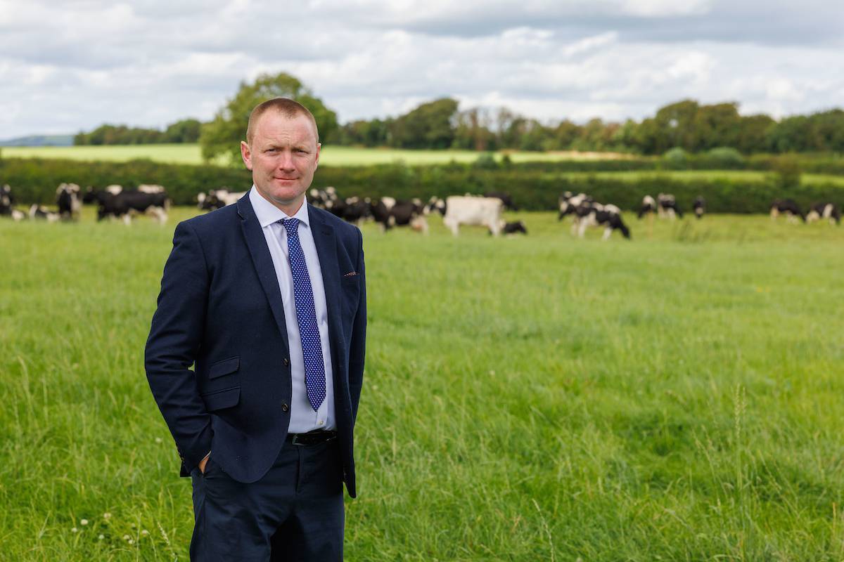 ICMSA President Denis Drennan on his own farm at Dunbell just outside Kilkenny City.