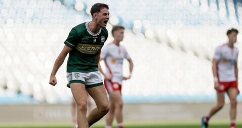 Evan Boyle celebrates after the game 30/5/2026