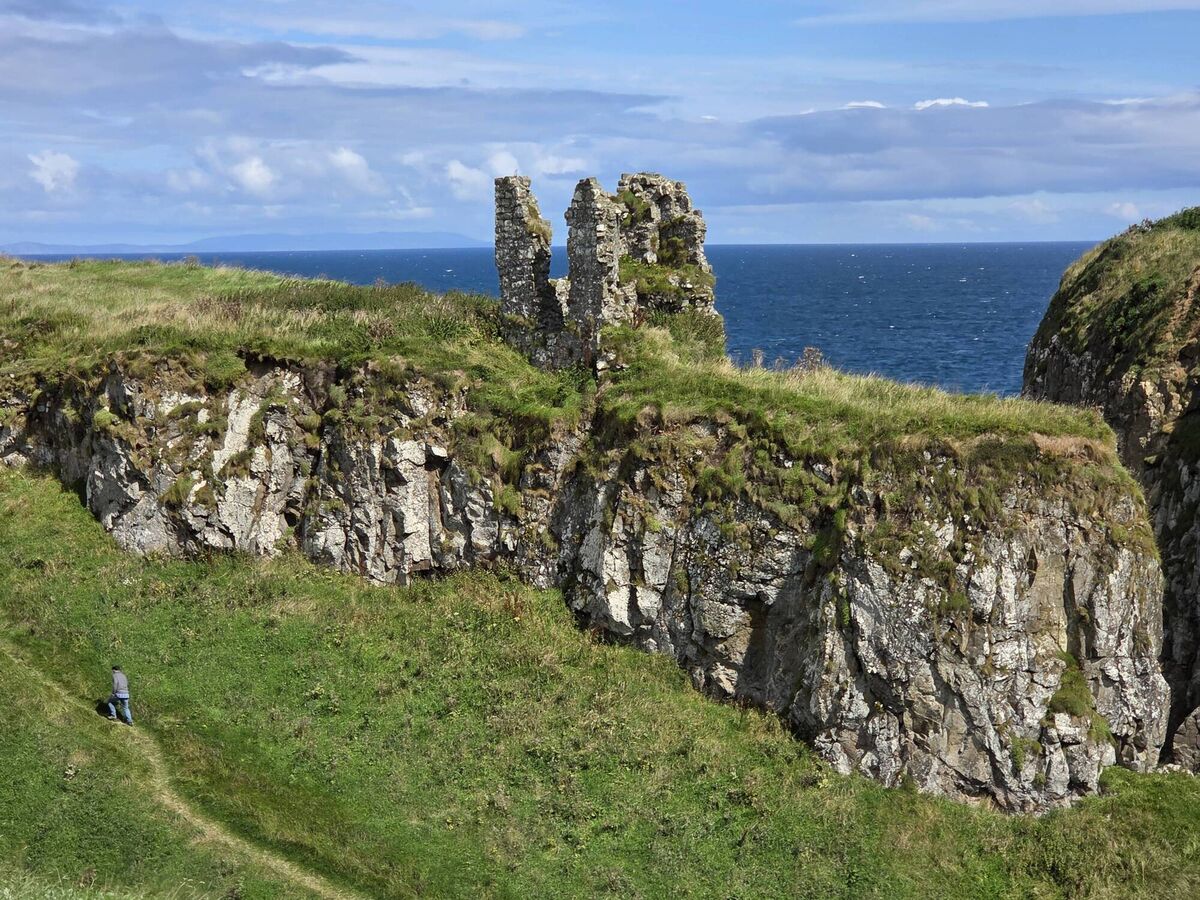 Dunseverick Castle on the Causeway Coast Dunseverick Castle on the Causeway Coast
