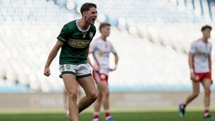 <p>Kerry's Evan Boyle celebrates. Pic: Laszlo Geczo/Inpho</p> <p>Kerry's Evan Boyle celebrates. Pic: Laszlo Geczo/Inpho</p>