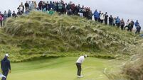 'It really is a traffic jam': ‘Sexy’ Irish Open kicks off amid testing conditions