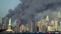 STATUE OF LIBERTY WORLD TRADE CENTER
