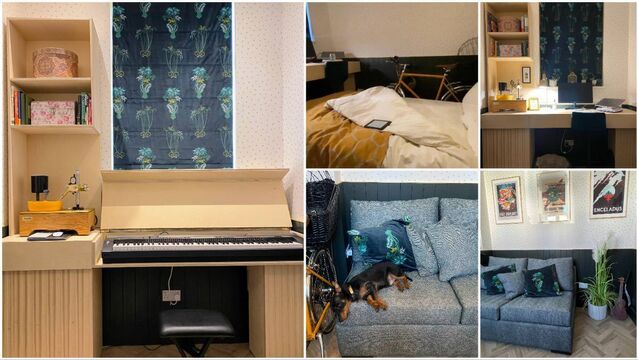 <p>Jennifer Sheahan's hard-working spare room.</p>