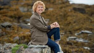 <p>Mary K Sullivan on Bere Island. Picture: Dan Linehan</p>