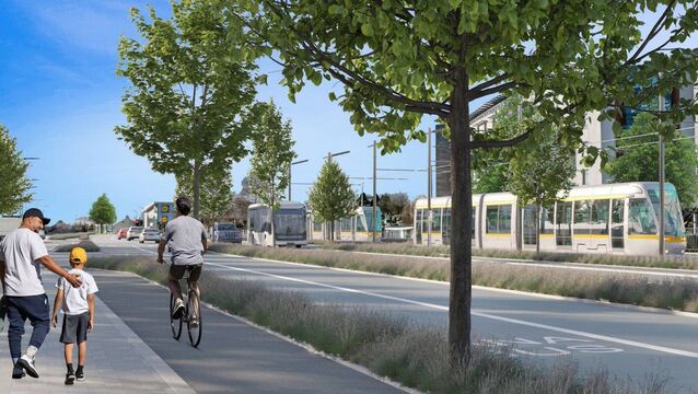<p>In the public consultation on the Luas Cork preferred route, 774 of the 1,727 valid submissions related to Bishopstown. Image: LuasCork.ie</p>
