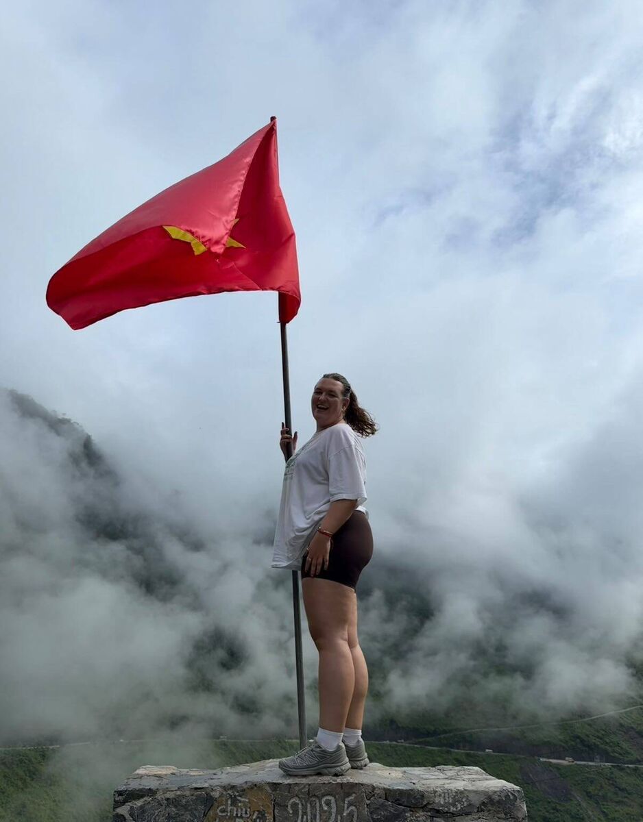 Content creator Aoibh Carroll in Vietnam
