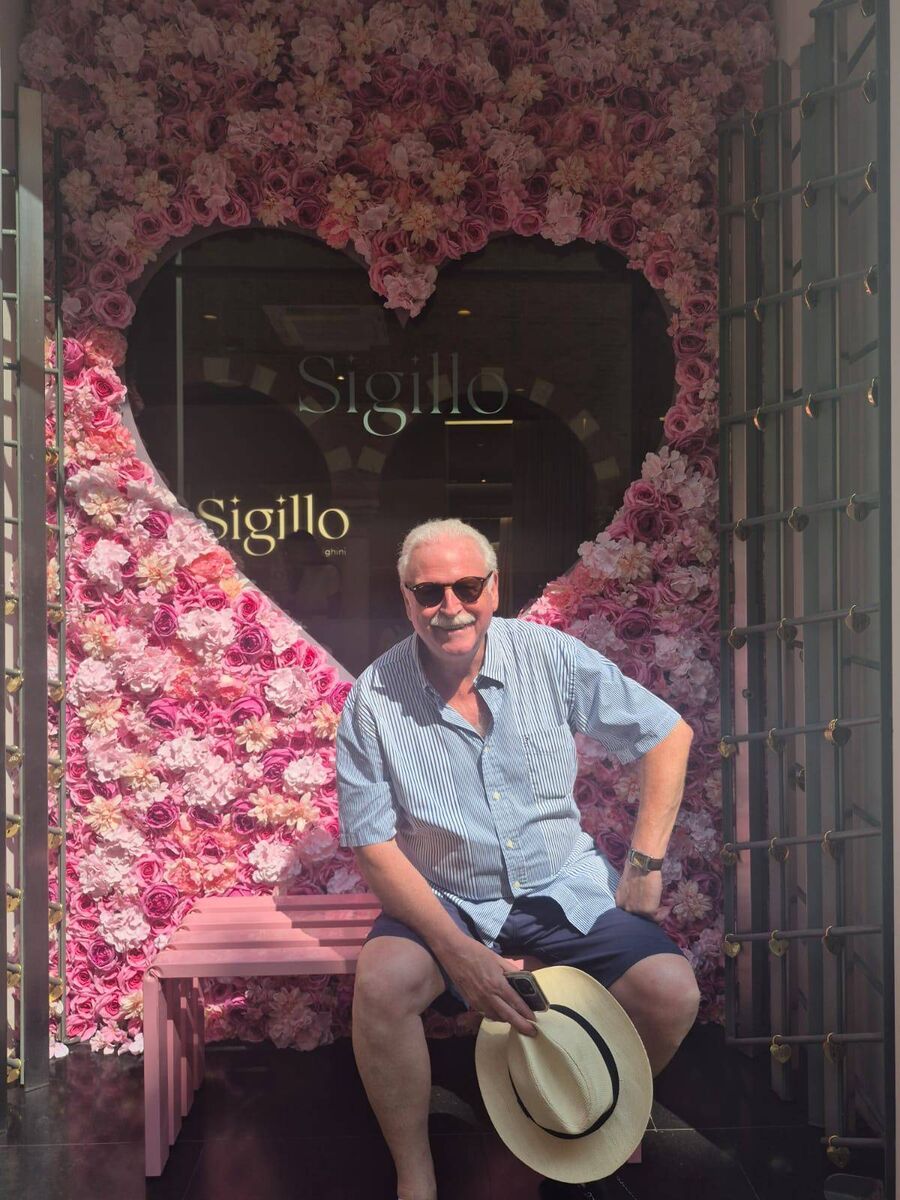 Marty Whelan in Italy