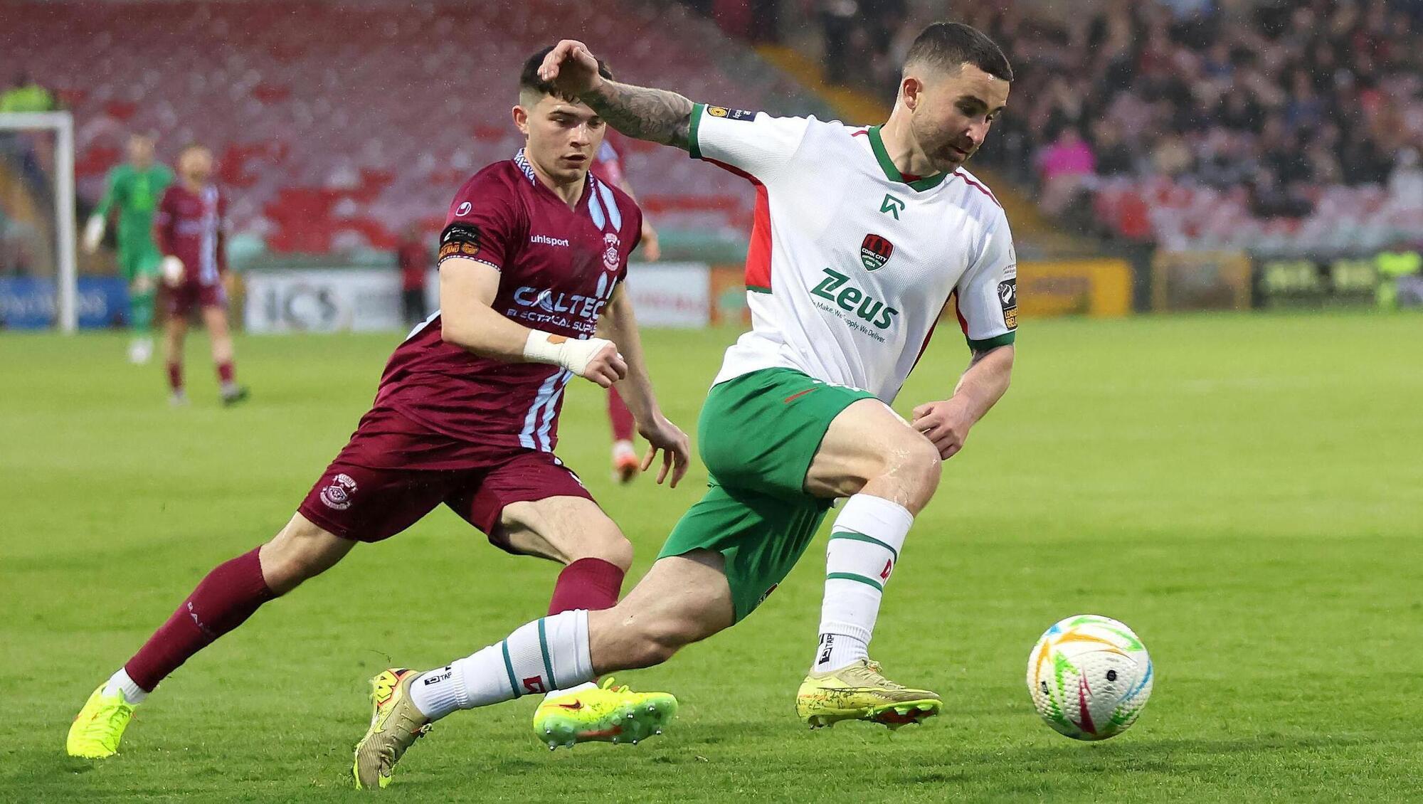 No joy for champions as Cobh Ramblers edge 10-man Cork City