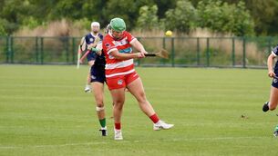 <p>Linda Collins scored a magnificent 4-5 for Courcey Rovers in Castle Road on Saturday. Pic: Noel Sweeney.</p> <p>Linda Collins scored a magnificent 4-5 for Courcey Rovers in Castle Road on Saturday. Pic: Noel Sweeney.</p>