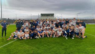 <p>Keel captured Kerry's third tier Premier JFC title after a battling final quarter comeback against underdogs Churchill,</p> <p>Keel captured Kerry's third tier Premier JFC title after a battling final quarter comeback against underdogs Churchill,</p>