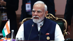 Indian Prime Minister Narendra Modi (Alexander Kazakov/Sputnik/Kremlin pool photo/AP)