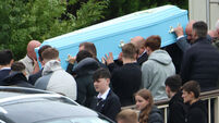 Parents 'full of fear' of society children are growing up in, priest tells funeral