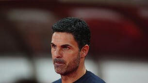 Arsenal manager Mikel Arteta branded the penalty against his side as ‘not acceptable’ (Owen Humphreys/PA) Arsenal manager Mikel Arteta branded the penalty against his side as ‘not acceptable’ (Owen Humphreys/PA)