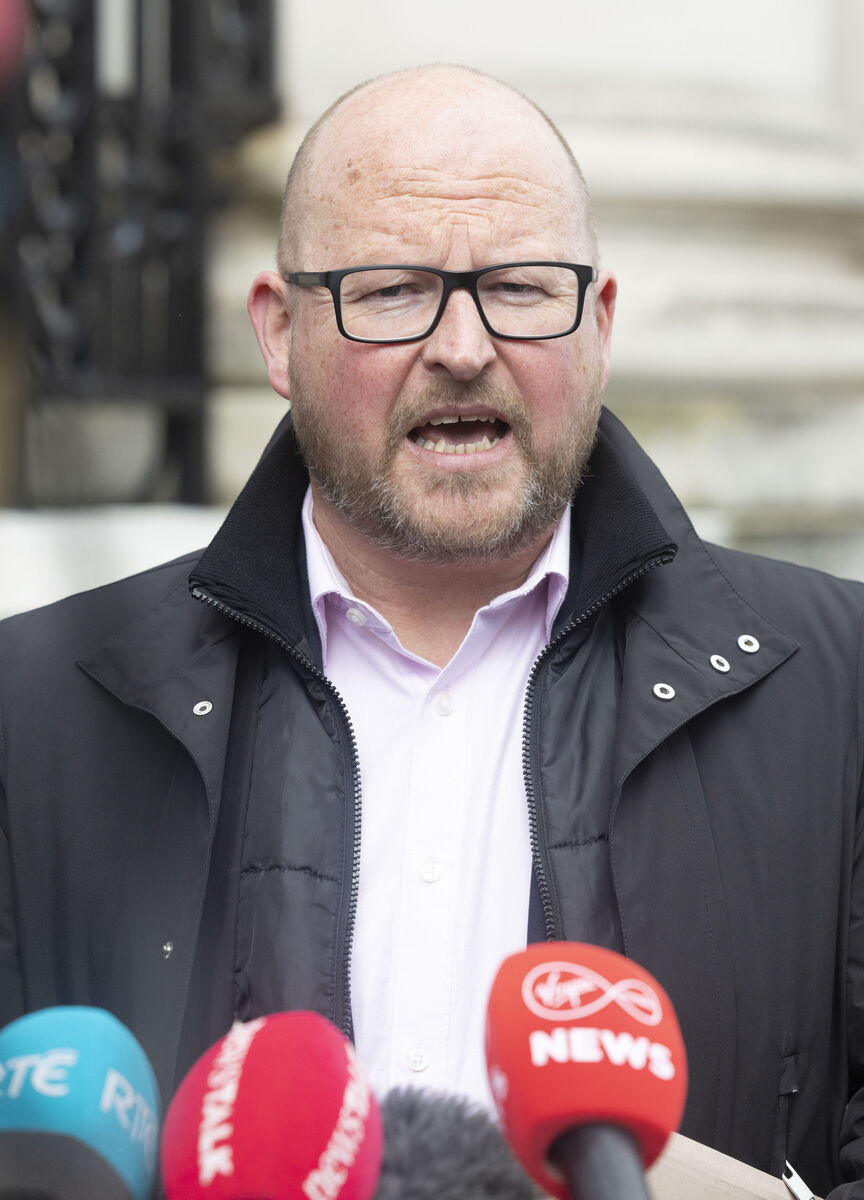 
                        Owen Reidy, secretary general of the Irish Congress of Trade Unions. Picture: Sam Boal/Collins Photos