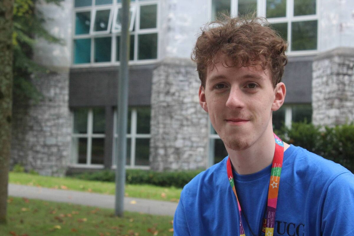 UCC student Ruairí Smith say living in the city part-time ‘makes it hard to find work in Cork because employers want someone who stays seven days a week’.	Picture: Alex Cunningham
                    