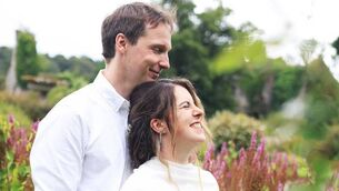 <p>Ellie Berry and her husband Carl, who married on a quiet Tuesday in front of just two witnesses. Picture: Sophia Harding</p> <p>Ellie Berry and her husband Carl, who married on a quiet Tuesday in front of just two witnesses. Picture: Sophia Harding</p>