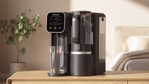 <p>The Waterdrop M6HG provides excellent mineralised water and quick heating for coffee or herbal teas, though its large footprint and lower temperature might not suit every kitchen or household. Picture: Waterdrop</p>