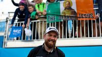 Shane Lowry celebrates after winning the Amgen Irish Open 13/9/2026