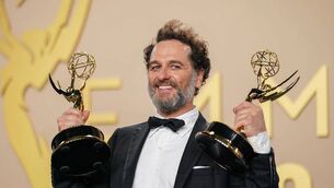 <p>Matthew Rhys thanked "the great and good people of Wales" at MOnday night's Emmy Awards after receiving two Best Actor awards on the night. Picture: Richard Shotwell/Invision/AP.</p> <p>Matthew Rhys thanked "the great and good people of Wales" at MOnday night's Emmy Awards after receiving two Best Actor awards on the night. Picture: Richard Shotwell/Invision/AP.</p>