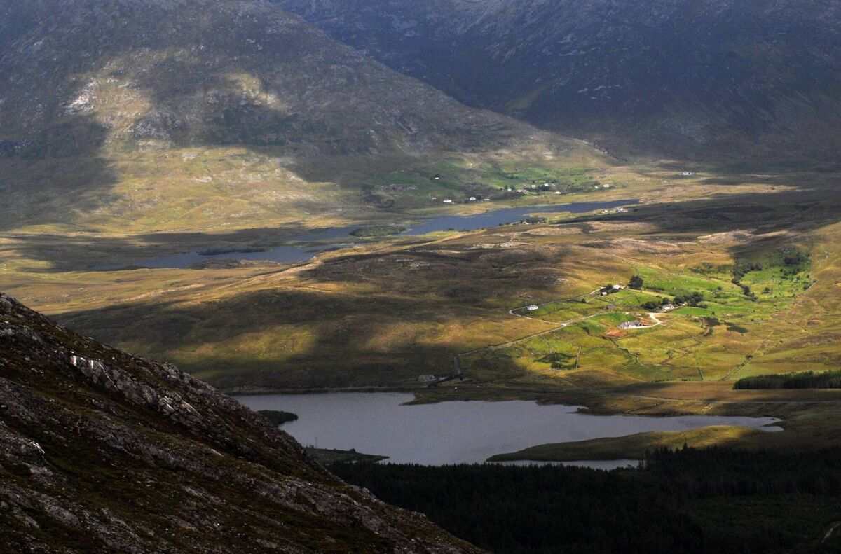 The Twelve Bens range in Connemara, Co Galway. Picture: Jean-Luc Diquelou
