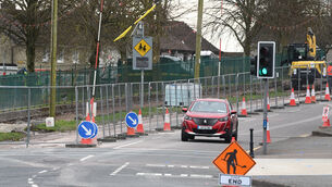 <p> Construction fencing around works on Knockpogue Avenue. 'Free Farranree from Bike Lane Tyranny' signage was erected on the fencing at Knockpogue Avenue, Farranree as residents continue their campaign against the removal of tree and parking spaces to facilitate the construction of bike lanes. Picture: Larry Cummins</p> <p> Construction fencing around works on Knockpogue Avenue. 'Free Farranree from Bike Lane Tyranny' signage was erected on the fencing at Knockpogue Avenue, Farranree as residents continue their campaign against the removal of tree and parking spaces to facilitate the construction of bike lanes. Picture: Larry Cummins</p>