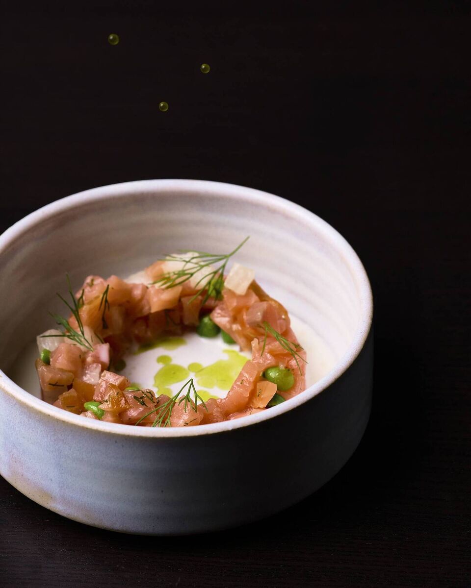 One of the options on the summer menu at Mara restaurant, Waterford. One of the options on the summer menu at Mara restaurant, Waterford.