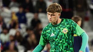 <p>Ceadach O'Neill won his first two Northern Ireland caps in friendlies against Guinea and France. Pic: ©INPHO/Presseye/William Cherry</p> <p>Ceadach O'Neill won his first two Northern Ireland caps in friendlies against Guinea and France. Pic: ©INPHO/Presseye/William Cherry</p>
