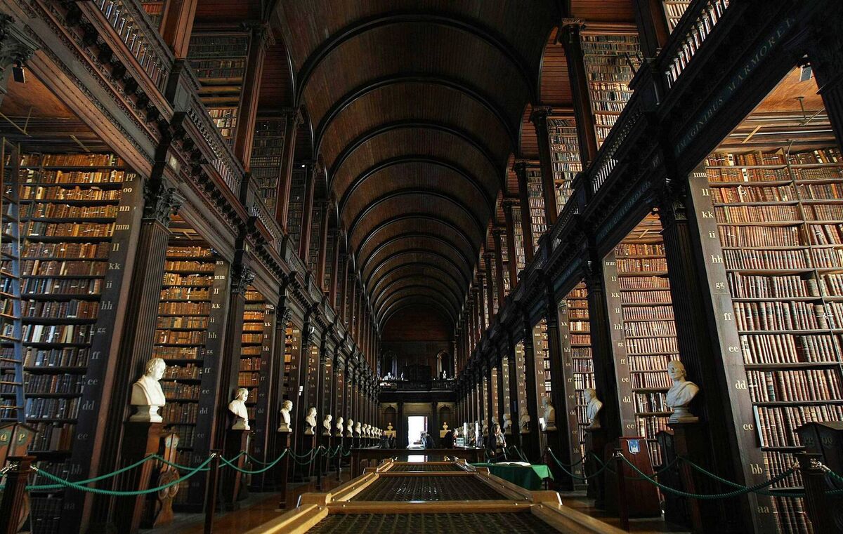 The library at Trinity College Dublin, once listed among the world's most prestigious heritage sites by travel guide Lonely Planet. Photo: Julien Behal/PA Wire The library at Trinity College Dublin, once listed among the world's most prestigious heritage sites by travel guide Lonely Planet. Photo: Julien Behal/PA Wire