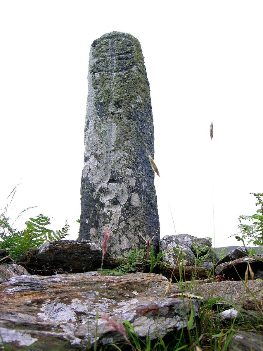 Commemorative Pillar Stone, An Caiseal, Glencolumcille, Co Donegal. (Courtesy of Caimin O'Brien, National Monuments Service) Commemorative Pillar Stone, An Caiseal, Glencolumcille, Co Donegal. (Courtesy of Caimin O'Brien, National Monuments Service)