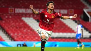 <p>Manchester United talent JJ Gabriel. </p> <p>Manchester United talent JJ Gabriel. </p>