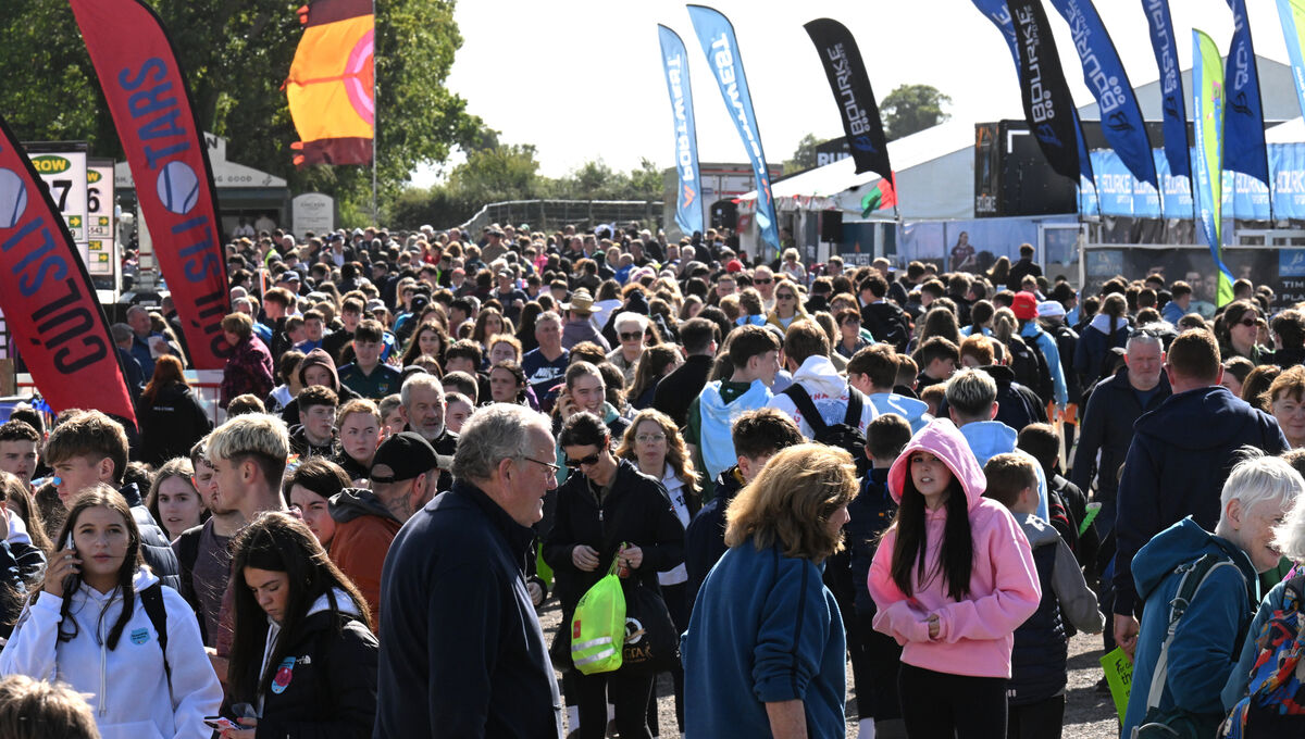 Crowds at the ploughing championships, at Screggan, Tullamore, Co Offaly. Picture: Larry Cummins Crowds at the ploughing championships, at Screggan, Tullamore, Co Offaly. Picture: Larry Cummins