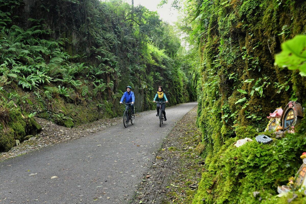 A section of the beautiful 46km Greenway from Waterford city to Dungarvan. A section of the beautiful 46km Greenway from Waterford city to Dungarvan.
