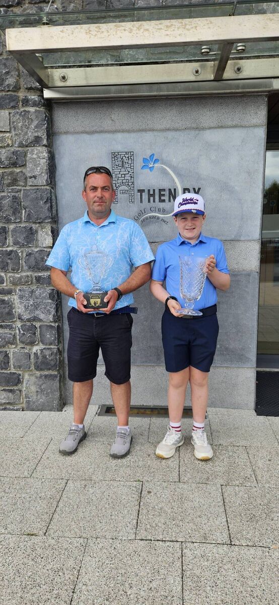 Cillian Hirst and his coach Sean Whelan. Cillian Hirst and his coach Sean Whelan.