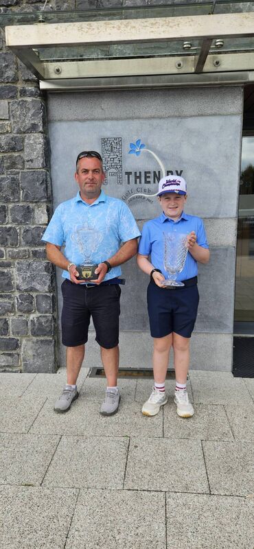 Cillian Hirst and his coach Sean Whelan. Cillian Hirst and his coach Sean Whelan.