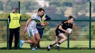 <p>Fermoy’s Ben Twomey moves away from Ian Walsh of Kanturk in 2024. Pic: Chani Anderson</p> <p>Fermoy’s Ben Twomey moves away from Ian Walsh of Kanturk in 2024. Pic: Chani Anderson</p>