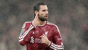 <p>Liverpool's Dominik Szoboszlai celebrates. Pic: Peter Byrne/PA Wire.</p> <p>Liverpool's Dominik Szoboszlai celebrates. Pic: Peter Byrne/PA Wire.</p>