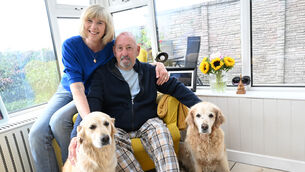 <p>PJ Lynch, who was diagnosed with dementia in 2017, joining the 64,000 people in Ireland living with the condition. His partner Kate Durrant, shares the love, loss -and joy that remains - through extracts from the diary she began keeping after his diagnosis. Picture: Larry Cummins.</p>