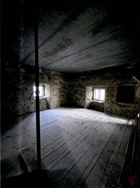 Monkstown Castle: northern tower first floor