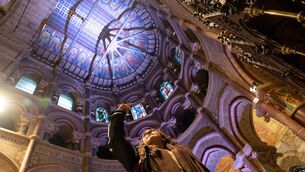 <p>Lani Gallenberger enjoying a tour of Saint Fin Barre's Cathedral for last year's Culture Night Cork City. A city’s culture isn’t just a matter of the arts high and low, but something far broader. File picture: Darragh Kane</p>